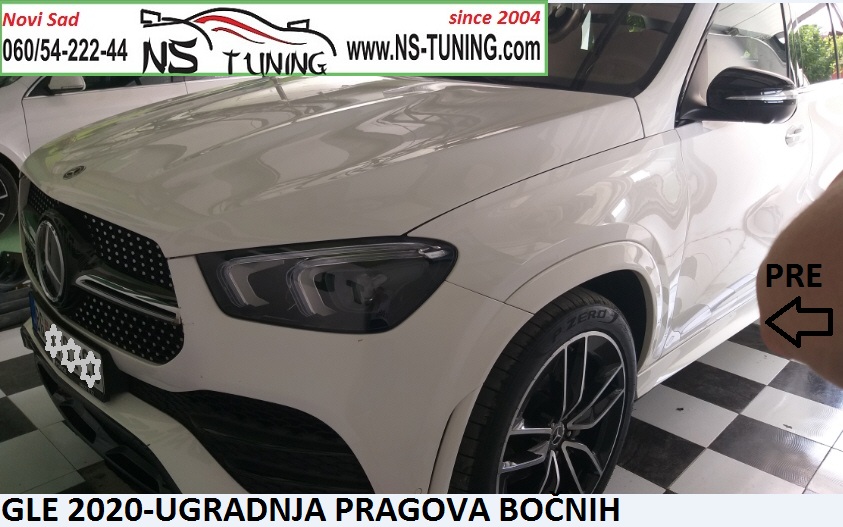 mercedes gle w167 2019 2020 2021 godiste ugradnja bocni pragovi amg novi sad ns tuning beograd